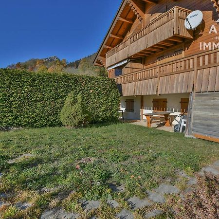 Chalet Cosy, 4 Chambres, 8 Pers, Proche Commerces, Terrasse, Parking, Wifi - Fr-1-391-150 Le Grand-Bornand Exterior foto