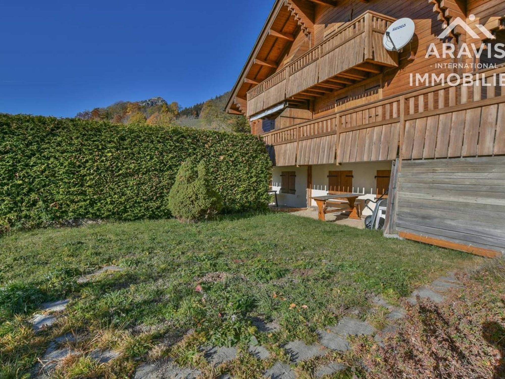 Chalet Cosy, 4 Chambres, 8 Pers, Proche Commerces, Terrasse, Parking, Wifi - Fr-1-391-150 Le Grand-Bornand Exterior foto